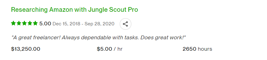 Researching Amazon Product with Jungle Scout
