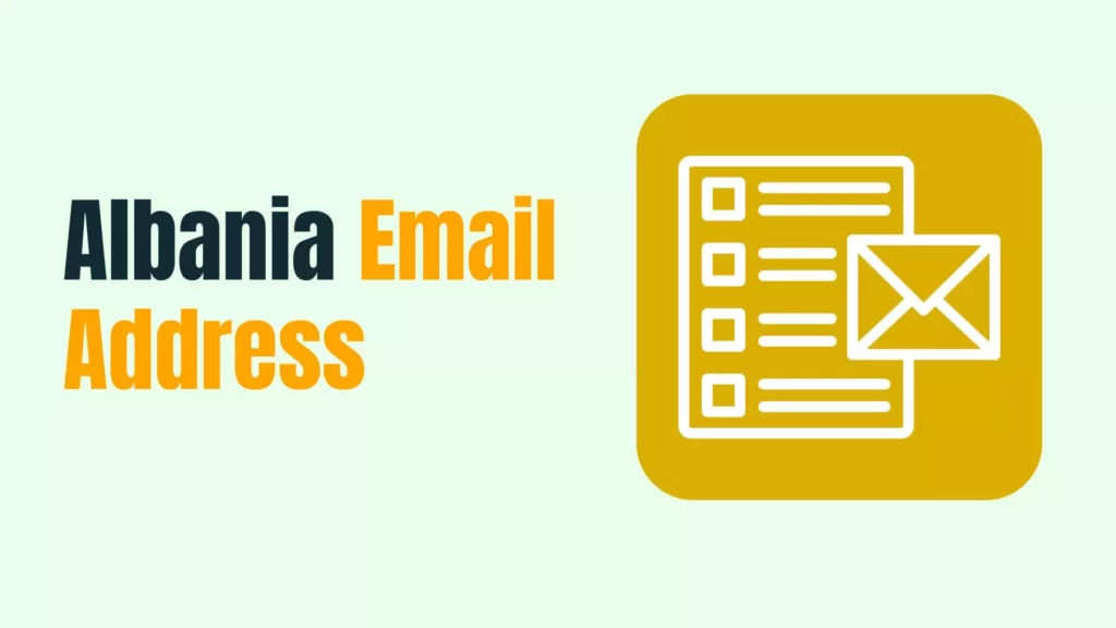 Albania Email Address