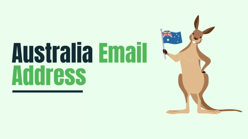Australia Email Address