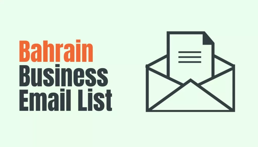 Bahrain Business Email List