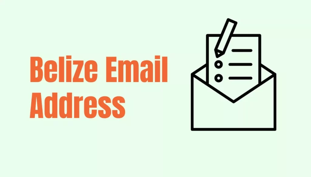 Belize Email Address