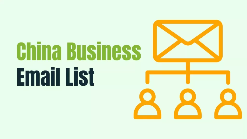 China Business Email List
