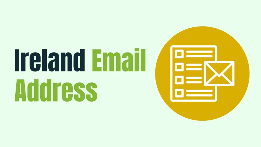 Ireland Email Address