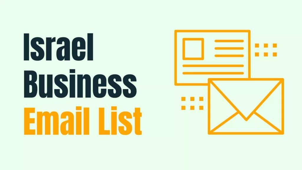 Israel Business Email List
