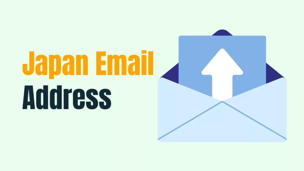 Japan Email Address