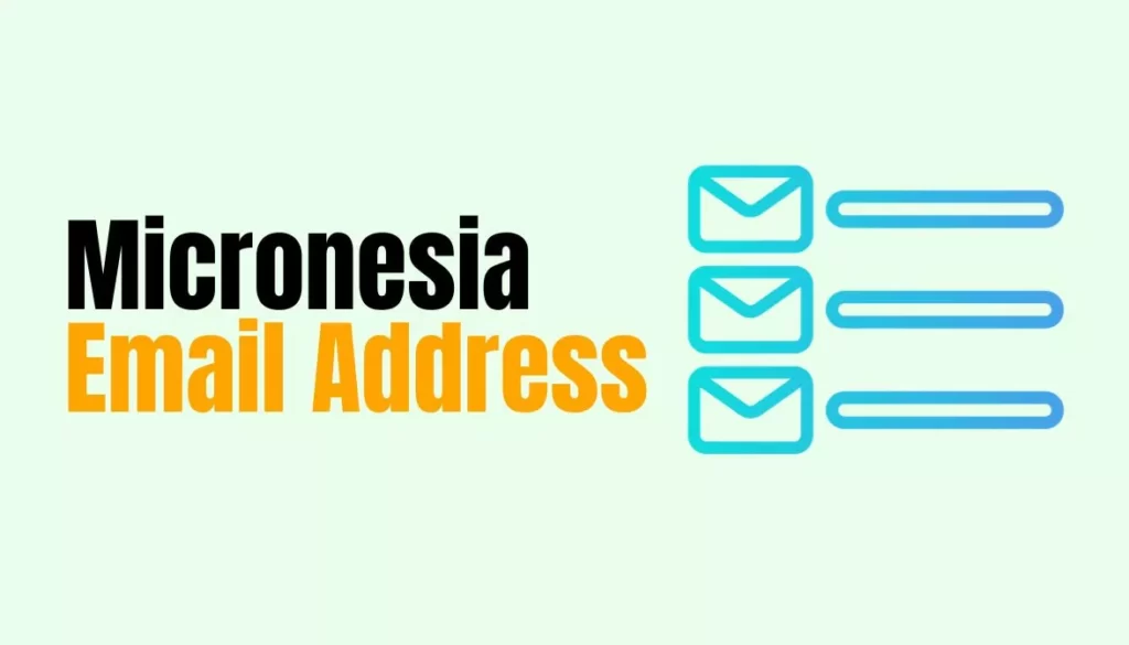 Micronesia Email Address
