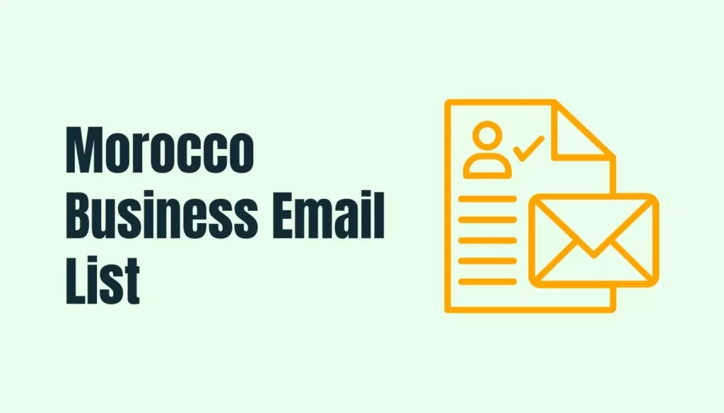 Morocco Business Email List