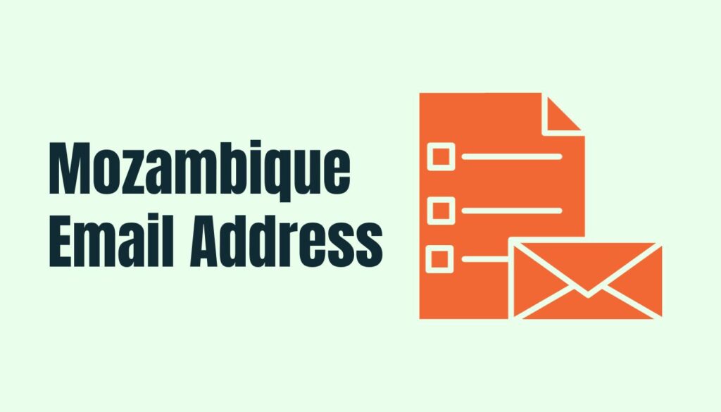 Mozambique Email Address