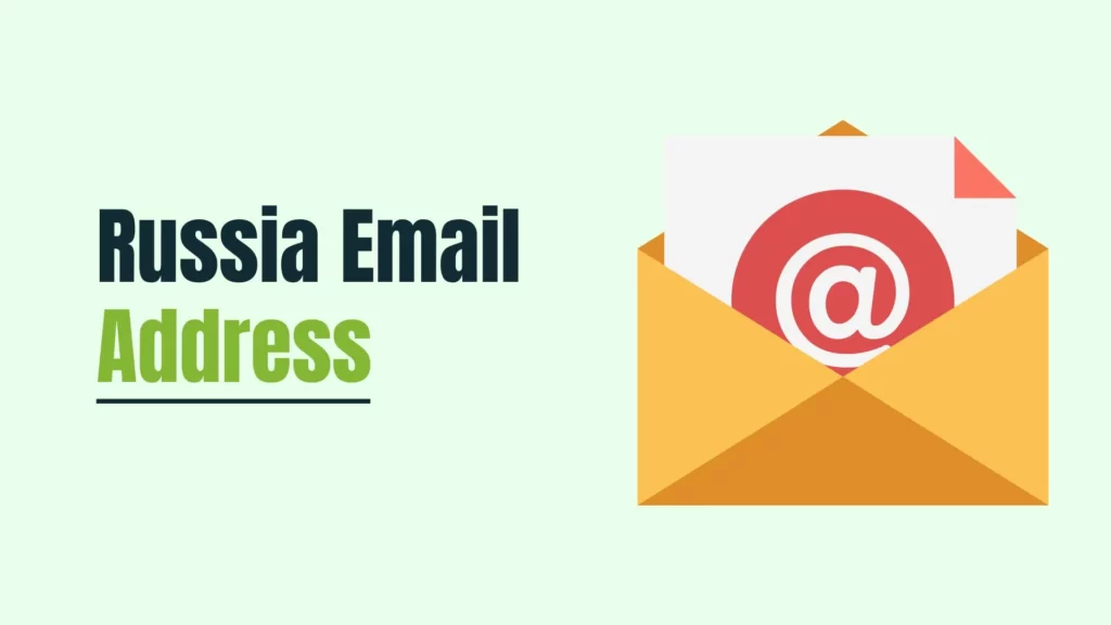 Russia Email Address