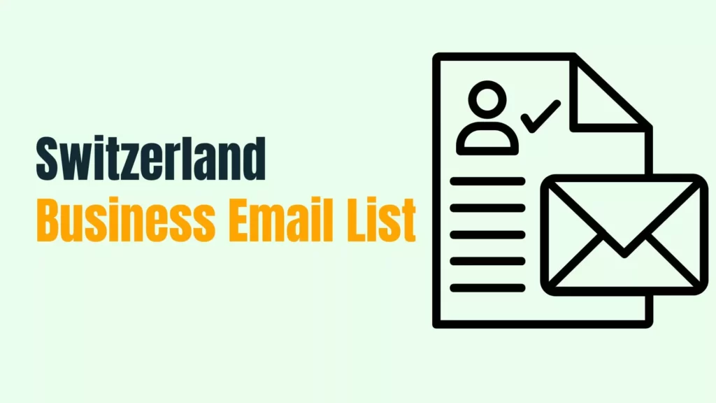 Switzerland Business Email List