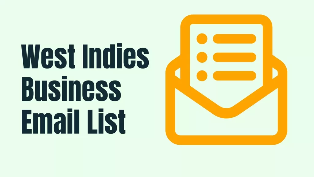 West Indies Business Email List