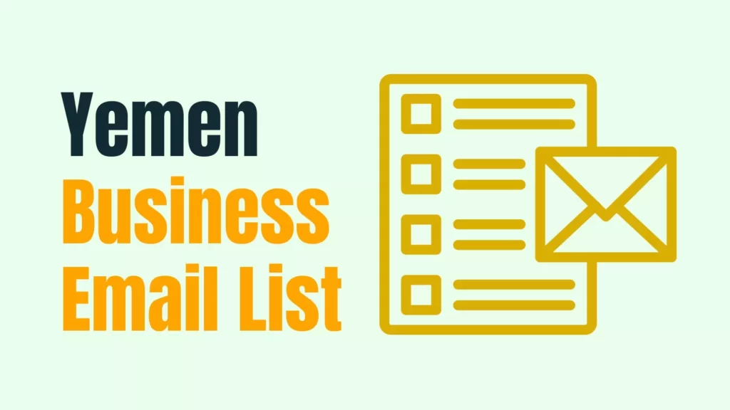 Yemen Business Email List